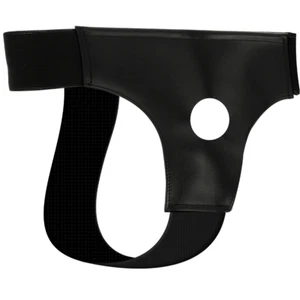 STRAP ON HARNESS PANTS DARKNESS Unisex Universal HOLE STRAP - Picture 1 of 8