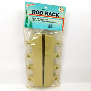 Vintage 1983 Sportfisher Fishing Pole Rod Rack Storage Boat Garage NOS - Picture 1 of 7