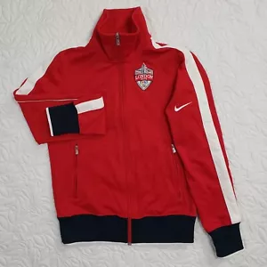Nike 2012 London Olympics NBC Track Jacket Womens M Red White Zip Up - Picture 1 of 19