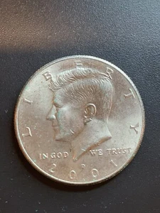 2001-D 50C Kennedy Half Dollar - Picture 1 of 3