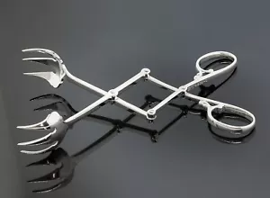 Cartier Mechanical Cocktail/Ice Tongs Midcentury Sterling Silver - No Monogram - Picture 1 of 5