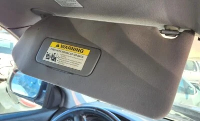 2004 2005 2006 ACURA MDX PASSENGER SUN VISOR MIRROR LEFT DRIVE SUNVISOR GRAY OEM - Image 1 of 2