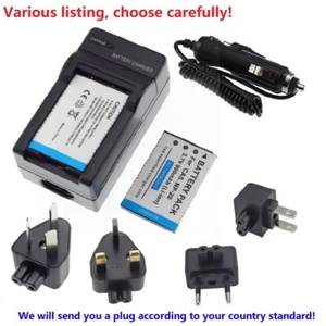 Replacement Battery or charger for Casio NP-20 NP20 Exilim EX-M1 EX-M2 EX-Z77 - Picture 1 of 31