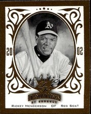 2002 Donruss Diamond Kings #RC-4 Rickey Henderson T204
