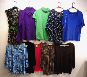 10 Vintage to Now Damen Tops/Blusen Gr. XL RUE 21, Metrostyle, Focus 2000 &++ - Bild 1 von 19