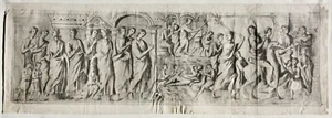 Einzug Christi nach Jerusalem, Sarkophag von Bethesda, Radierung, 1650-1700 - Bild 1 von 13
