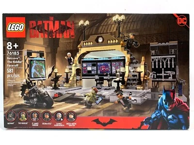 SEALED LEGO DC 76183 THE BATMAN BATCAVE THE RIDDLER FACE-OFF RETIRED SET - Image 1 of 4