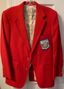 Blazer raro 1984 Levi Strauss Equipo Olímpico de Estados Unidos Ceremonias de Apertura Usado LA - Imagen 1 de 12