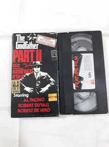 VHS The Godfather Part 2 VHS Sealed 1989 Paramount FREE SHIPPING - Picture 1 of 12