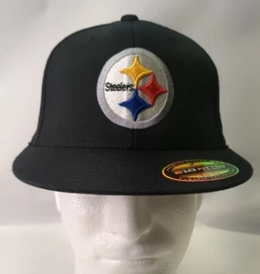 Steelers Ball Cap Pittsburgh Reebok 6 7/8 - 7 1/4 - Bild 1 von 5