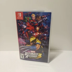 Marvel Ultimate Alliance 3 Switch Replacement Case + Box Art Original |No Game - Picture 1 of 4