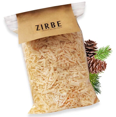 HEUBERGSHOP Zirbenspäne/Zirbenflocken die Kraft aus den Alpen Zirben ( Nachfüllpack )