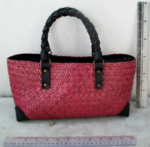 NEW Papyrus Handbag w/ Leather Straps Light Weight - Picture 1 of 5