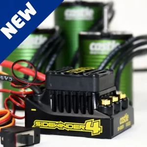 Castle Creations Sidewinder 4 ESC w/1412-3200KV 5mm Shaft Sensor Ready Motor - Picture 1 of 3