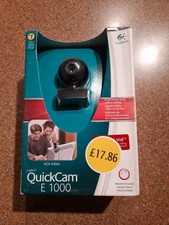 Logitech Quickcam E 1000 Computer / PC Webcam 1.3 Megapixel ~ Brand New In Box