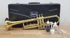 Bach Trumpet Musical Instrument Mouthpiece Case and Extras USED