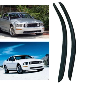 Fit For Ford Mustang 2005-2009 Window Visors Sun Rain Guard Vent Deflector Shade - Picture 1 of 13