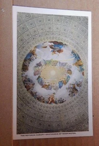 Postcard America The Rotunda Canopy  Capitol Washington  ,unposted  - Foto 1 di 3