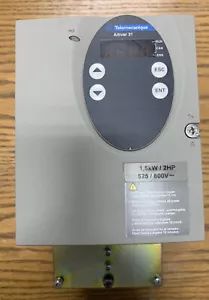 Telemecanique ATV31HU15S6X Drive 2HP 525/600V 50/60HZ 4.8A 3Ø VFD *Guaranteed* - Picture 1 of 5