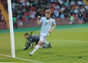 Football - Stuart Armstrong - Hand Signed A4 Photograph - Scotland - COA - Picture 1 of 1