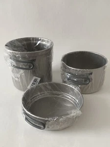 Keith Titanium Pot Camping BBQ Picnic Cookware Set 400ml+800ml+1.2L/295g KP6014 - Picture 1 of 12