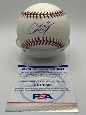 Coco Crisp Indians Red Sox Signed Autograph Baseball PSA DNA In the Presence *28 - Image 1 of 2