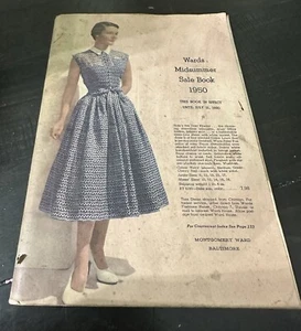 1950 Montgomery Ward Katalog SOMMERVERKAUFSBUCH - Bild 1 von 3