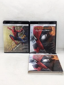 Blu-Ray 4K Ultra HD / Packung Spider-Man Far From Home + Home Coming / Fr - Bild 1 von 5