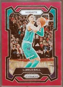 2023-24 Panini Prizm Prizms Ruby Wave #41 LaMelo Ball - Bild 1 von 3