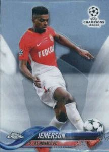 2017-18 Topps Chrome UEFA Refractor #18 Jemerson AS Monaco FC - Picture 1 of 1