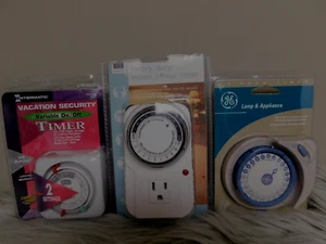Indoor lamp & Appliance timers Lot 0f 3 GE Intermatic RTH - Picture 1 of 5