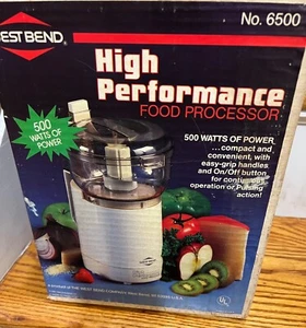 West Bend Food Processor 6500 Chopper Slicer High Performance Vintage NIB NOS - Picture 1 of 5