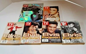 Lot of 6 Elvis TV Guide Special Collector Editions Pull Out Poster Elvis Forever - Picture 1 of 2
