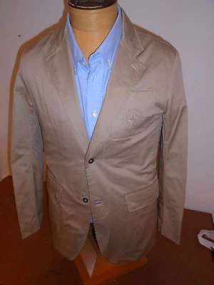 Victorinox  Cotton Blend President's Blazer Jacket  NWT 38 R  $295 Khaki Tan - Image 1 of 4