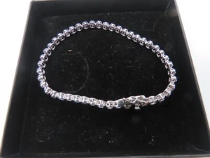 Tennis Bracelet 925 Sterling Silver - Picture 1 of 4