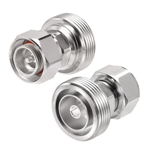 4.3/10 Din Male to 7/16 Din Female Low PIM Adapter Connector HIGH Quality 6 GHz - Picture 1 of 4