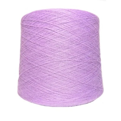 Alpaca Yarn on Cone - Lilac - Lace Weight - 1KG - Image 1 of 4