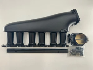 2JZ GTE cuerpo acelerador de riel de combustible colector de admisión de billetes 90 mm TB Supra 2J Swap 2JZ - Imagen 1 de 11