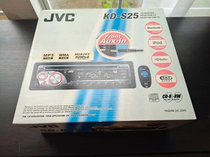 JVC KD-S25 CD Receiver Car Stereo - Single DIN (Open Box - New Condition) - Picture 1 of 2