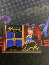 2009-10 LARS ELLER O-PEE-CHEE PREMIER QUAD AUTOGRAPH JERSEY 121/299 #61