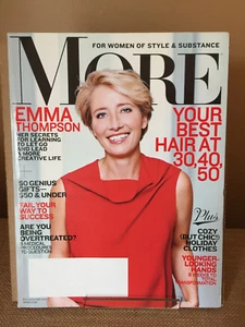 Emma Thompson More Magazine December 2013 January 2014 - Bild 1 von 2