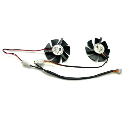 For Gigabyte GTX1650 4GB Graphics Card Cooling Fan FS1250-S2053A Part - Image 1 of 4