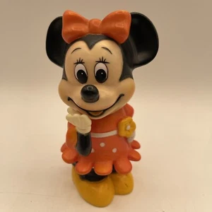 Vintage Walt Disney Coin Bank - Minnie Mouse Made in Korea 6 inches - Picture 1 of 9