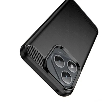 MARKENLOS Für Honor 400 Lite - Etui HandyTasche Back Case Schutz Hülle CARBON Hybrid Cover