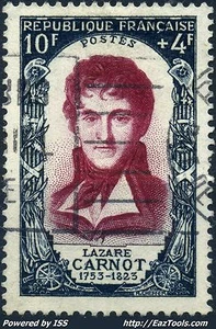 FRANCE LAZARE CARNOT N° 869 AVEC OBLITERATION - Picture 1 of 2
