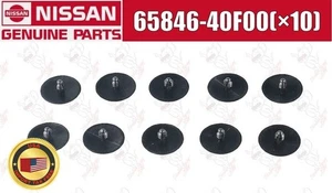 Nissan OEM Insulation Hood Mounting Holding Clip 65846-40F00(×10) For Infiniti - Bild 1 von 14