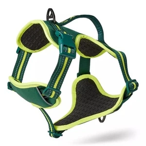 Arnés para perros 3 Peaks Sierra - verde. Pequeño. Circunferencia del pecho 45-58 cm. Ajustable - Imagen 1 de 3