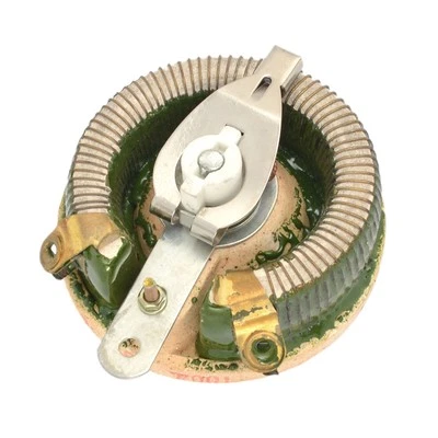 100W 10 Ohm Ceramic Tray Wire Wound Variable Resistor Rheostat - Image 1 of 2