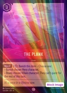 The Plank 133/204⚜️COLD FOIL⚜️Lorcana Ursula's Return - Imagen 1 de 1