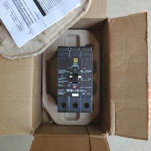 Square D EDB34030 Circuit Breaker 30 Amp 3 Pole 480 VAC - NEW in Box Ships FREE - Picture 1 of 2